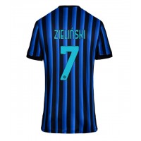 Inter Milan Piotr Zielinski #7 Domáci Ženy futbalový dres 2025-26 Krátky Rukáv